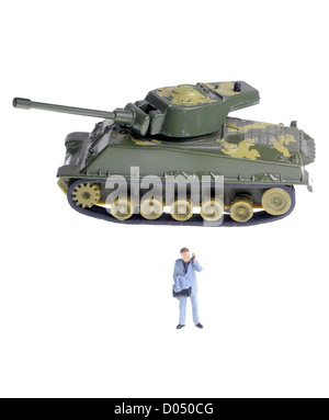 affaires de guerre Banque D'Images