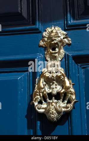 Heurtoir de porte de la cathédrale Banque D'Images