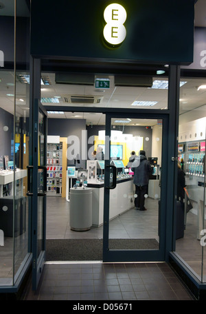 Branche de l'EE boutique de téléphonie mobile, Londres Banque D'Images