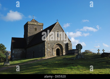 Sainte Marthe-on-the-Hill, Londres, Surrey, Angleterre. Banque D'Images