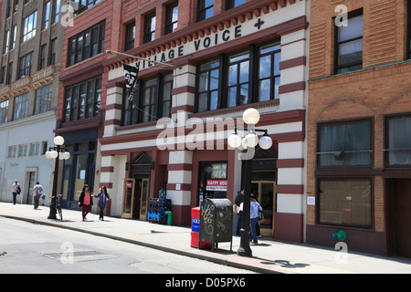 Village Voice Office Building, East Village, Manhattan, New York City, USA Banque D'Images