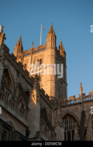 L'Abbaye de Bath, Bath, Royaume-Uni Banque D'Images