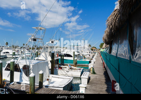 La marina de Fort Pierce, St Lucie County, Treasure Coast, Florida, USA Banque D'Images