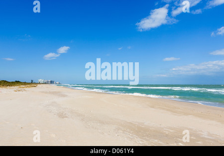 Plage à Fort Pierce Inlet State Park, St Lucie County, Treasure Coast, Florida, USA Banque D'Images