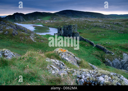 Château trois Tête, Lisnagrave, Irlande Banque D'Images