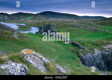 Château trois Tête, Lisnagrave, Irlande Banque D'Images