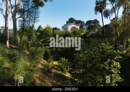 Balboa Park, San Diego, Californie - Casa del Rey Moro jardin japonais et Jardin de l'amitié, de la reconstruction au cours de l'année 2012 Banque D'Images