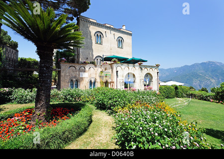 Extérieur de la Villa Cimbrone, Ravello, Campanie, Italie Banque D'Images
