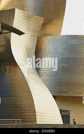 Le Musée Guggenheim Bilbao, Biscaye, Pays Basque, Espagne Banque D'Images