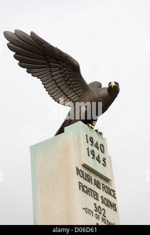 Le Polish War Memorial près de RAF Northolt dans South Ruislip, Hillingdon, London Banque D'Images