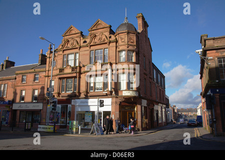 High Street Annan Dumfries et Galloway Ecosse Banque D'Images