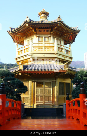 Le pavillon de la perfection absolue dans l'Nan Lian Garden Banque D'Images