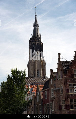 Niewe Kerk (nouvelle église) Église protestante Delft Pays-Bas Banque D'Images