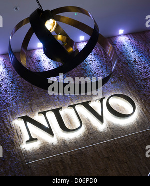 Nuvo bar à Brindleyplace, Birmingham Banque D'Images