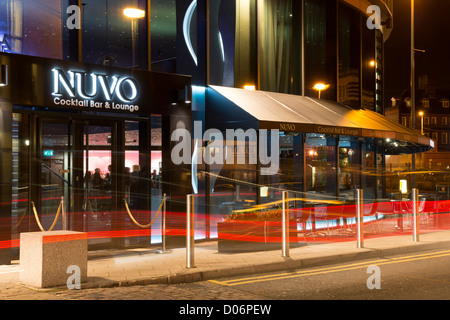 Nuvo bar à Brindleyplace, Birmingham Banque D'Images