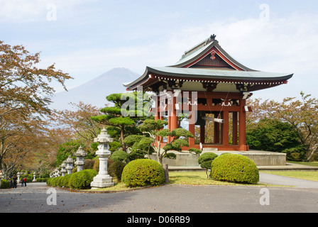 Le Japon, l'île de Honshu, préfecture de Kanagawa, Fuji Hakone National Park, un jardin japonais Banque D'Images