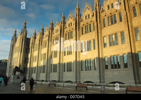 Collège Marischal, Aberdeen Banque D'Images
