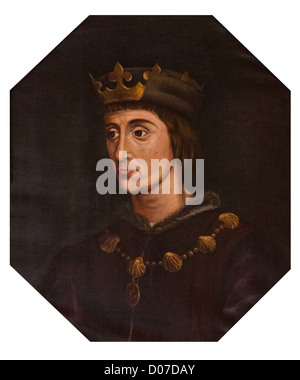 PORTRAIT DE LOUIS XII (1462-1515) LE ROI DE COIFFURE CHATEAU DE MAINTENON Eure-et-Loir (28) FRANCE Banque D'Images