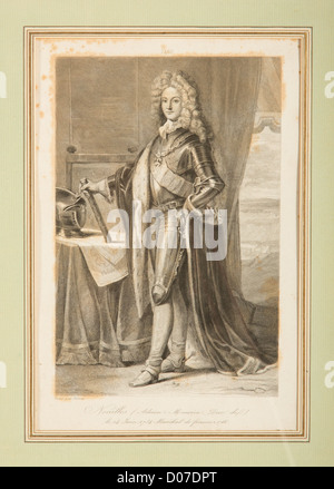 ADRIEN MAURICE DE Noailles (1678-1766) MARÉCHAL DE FRANCE TITULAIRE CHATEAU DE MAINTENON donné comme cadeau de mariage en 1698 Banque D'Images