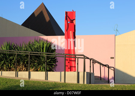 Sculpture par Whitney Chatham,South Texas Art Museum, Corpus Christi, Golfe du Mexique, au Texas,USA Banque D'Images