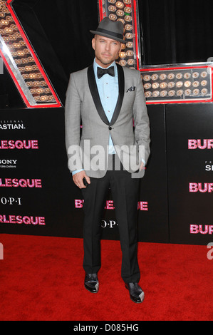 Matt Goss Los Angeles Premiere de 'Burlesque' tenue à l'Grauman's Chinese Theatre - Arrivées Los Angeles, Californie - Banque D'Images