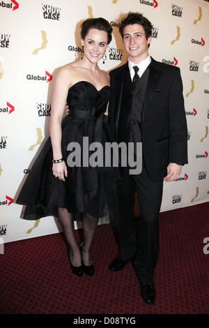 Tessa Virtue et Scott Moir Le 25e Prix Gémeaux au Winter Garden Theatre de Toronto, Canada - Arrivées - 13.11.10 Banque D'Images
