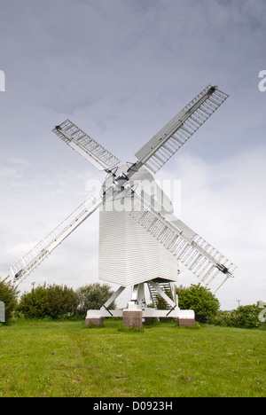 Chillenden Moulin, Chillenden, Kent, Angleterre. Banque D'Images