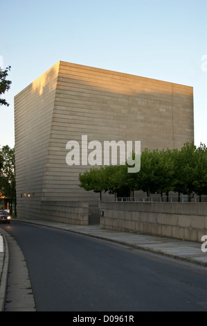 Neu Synagoge, Nouvelle Synagogue par Rena Wandel-Hoefer et Wolfgang Lorch, Hasenberg, Dresde, Saxe, Saxe, Allemagne Banque D'Images