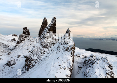 Le Storr, Isle of Skye, Scotland, UK Banque D'Images