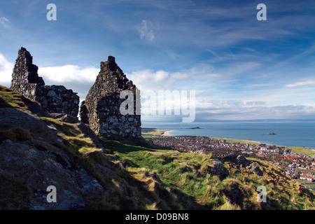 De North Berwick North Berwick Law, Côte d'East Lothian Banque D'Images