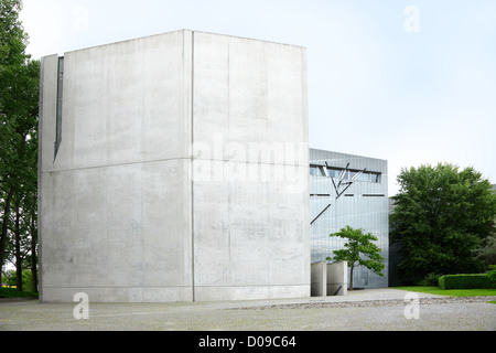 Musée juif de Berlin conçu par Daniel Libeskind Banque D'Images
