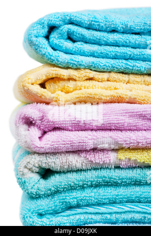 Serviettes de bain Banque D'Images