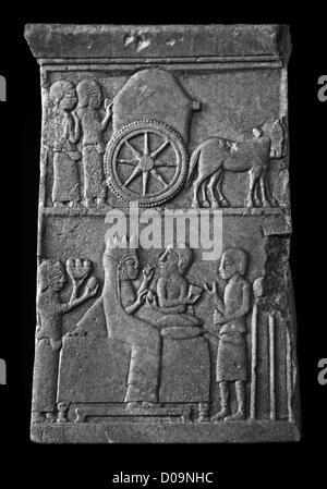 Relief Hittite Musée Archéologique d'Istanbul Turquie Banque D'Images