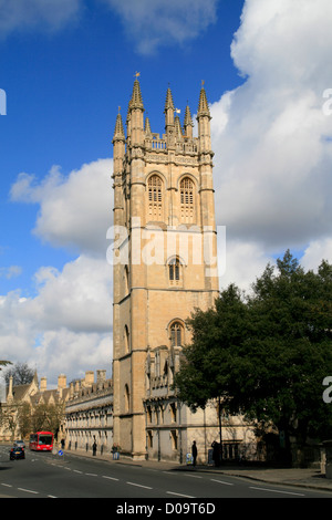 Tour de Magdalen College Oxford Oxfordshire England UK Banque D'Images