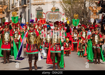 Semaine sainte Baena Cordoba Andalousie Espagne Semana Santa Baena Córdoba Andalucía España Banque D'Images