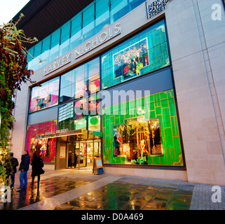 Magasin Harvey Nichols de Manchester - Noël afficher Banque D'Images