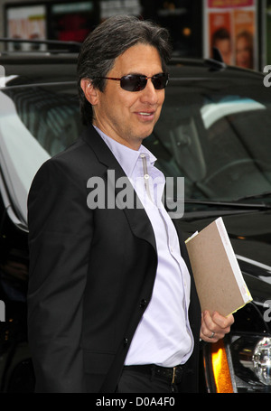 Ray Roma à l'extérieur de l'célébrités Ed Sullivan Theater pour 'le Late Show with David Letterman' New York USA Banque D'Images