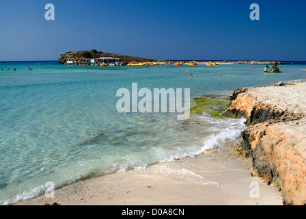 La baie de Nissi, ayia napa Chypre Banque D'Images