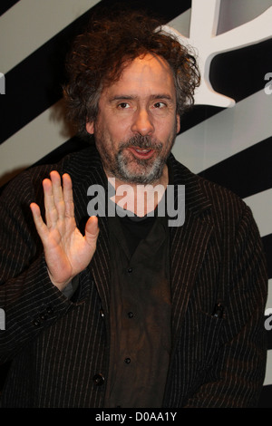 Tim Burton TIFF Bell Lightbox d'apparence pour l'événement médiatique de l'exposition 'Tim Burton' organisée par le Musée d'Art Moderne Banque D'Images