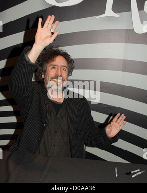 L'apparence de Tim Burton chez Bell Lightbox Tiff l'événement médiatique de l'exposition 'Tim Burton' organisée par le Musée d'art moderne Banque D'Images