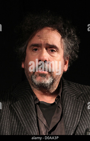 L'apparence de Tim Burton chez Bell Lightbox Tiff pour l'événement médiatique de l'exposition 'Tim Burton' organisée par le Musée d'art moderne Banque D'Images