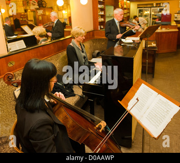 Wien, Österreich, Stallburggasse 1 2, Café Bräunerhof, Banque D'Images