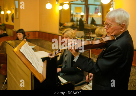 Wien, Österreich, Stallburggasse 1 2, Café Bräunerhof, Banque D'Images