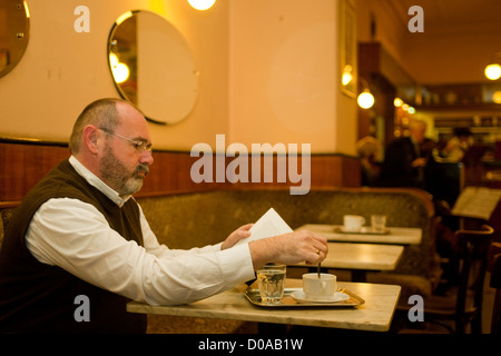 Wien, Österreich, Stallburggasse 1 2, Café Bräunerhof, Banque D'Images