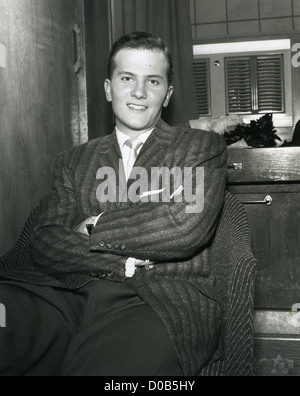 PAT BOONE le chanteur et acteur de cinéma sur 1956 Banque D'Images