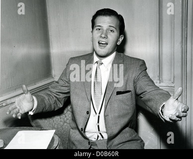 PAT BOONE le chanteur et acteur de cinéma en 1962. Harry Hammond Photo Banque D'Images