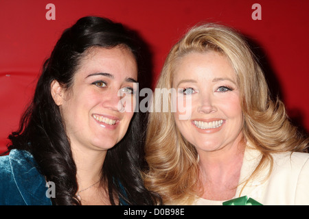 Alexandra Yeaggy et Melody Thomas Scott la Parade de Noël qui a eu lieu à Hollywood Auteur Services - Hollywood Californie Arrivées Banque D'Images