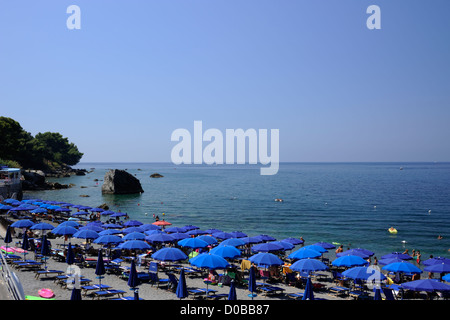 Italie, Basilicate, Maratea, plage de Fiumicello Banque D'Images