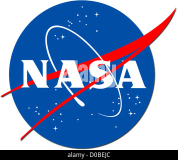 Logo de l'entreprise NASA - National Aeronautics and Space Administration. Banque D'Images