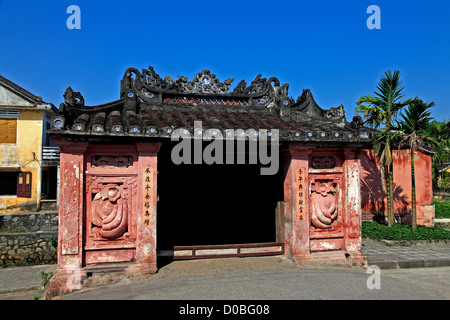 Le pont couvert japonais, Hoi An, Vietnam Banque D'Images